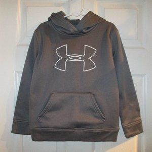 Under Armour Gray Pullover Hoddie Size 6 Youth Kids Boy
